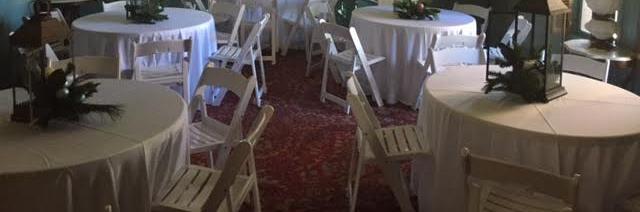 For any occasion, we can provide beautiful seating inside or outside. 